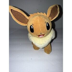 Pokémon Eevee Plush Stuff Animal Winking Smiling Toy